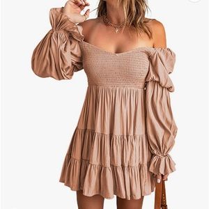 NWT off shoulder dress
